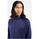 3. Herren-Sweatshirt Odlo TENCIA Midlayer-Hoodie mit durchgehendem Reißverschluss, blau