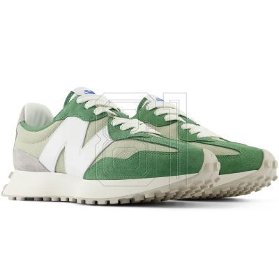 6. New Balance 327 Wildleder-Sneaker in Grün für Herren/Damen (U327CE)