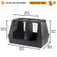 2. FERPLAST Atlas Car 100 Scenic - Autotransporter für Tiere