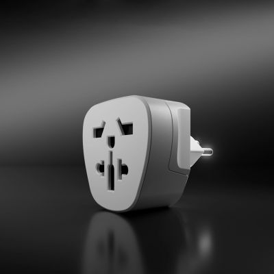 6. SBS CH Reiseadapter – Universal – Weiß