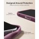 8. Hülle ESR Atelier Kickstand MagSafe für iPhone 18 Pro / 17 Pro - burgunderrot