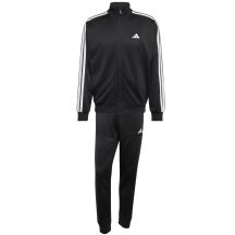 Herren-Trainingsanzug adidas 3-Stripes French Terry Schwarz KY2265