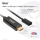 6. CLUB 3D CAC-1333 Kabeladapter 0,22 m HDMI Typ-A (Standard) USB Typ-C Schwarz