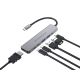 6. Conceptronic DONN33G Kabelgebundene Dockingstation USB 3.2 Gen 1 (3.1 Gen 1) Typ-C Silber