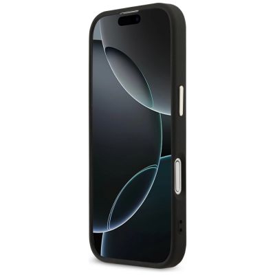 5. Guess 4G Big 4G Classic Logo Hülle für iPhone 17 - Schwarz und Gold