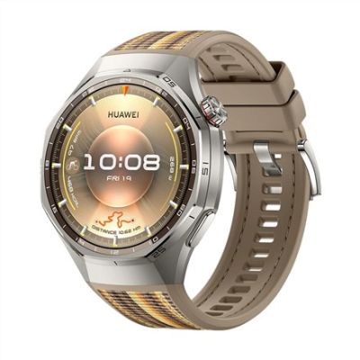 4. Huawei WATCH GT6 PRO 3,73 cm (1.47") AMOLED 46 mm Digital 466 x 466 px Touchscreen Schwarz, Titan GPS