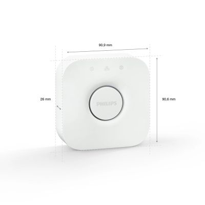 4. Philips Hue Bridge 929001180642 – Intelligente Lichtsteuerung SMART HOME HUE BRIDGE