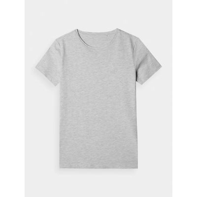 4. Damen-T-Shirt aus Baumwolle mit schmalem Schnitt 4F 4FWMM00TTSHF2255-27M