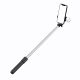 Selfie-Stick WR1YXS Teleskopstativ 0,71 m mit runder Lampe – Schwarz