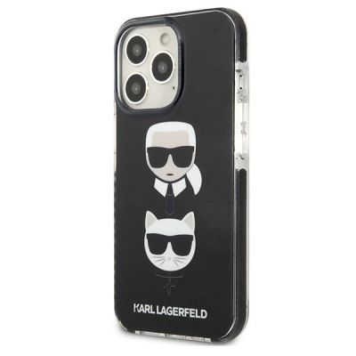 2. Karl Lagerfeld Karl&Choupette Head Case für iPhone 13 Pro / iPhone 13 - Schwarz