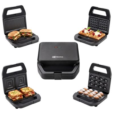 18. PROMIS 5-IN-1-FORMELTOASTMACHER / SANDWICH, KEKSE ODER