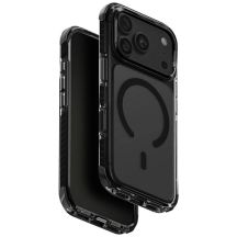 Uniq Combat Magclick Ladehülle für iPhone 18 Pro / 17 Pro – Schwarz