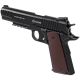 12. RANGER 1911 M45A1 CQBP Luftpistole k.4.5BBs 21-Schuss METALLSCHLITTEN KWC
