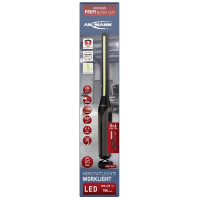 6. Ansmann 990-00125 Inspektions-LED-Arbeitsleuchte IL700R (Monochrom), wiederaufladbar, 7 W, 700 lm