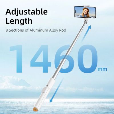 6. Selfie-Stick Tech-Protect L09S mit Stativ - Weiß