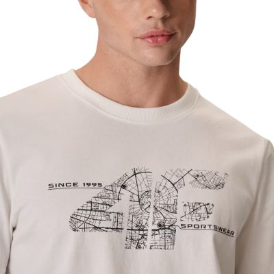 4. Herren-T-Shirt 4F M3573 Off-White 4FWAW26TTSHM3573 11S