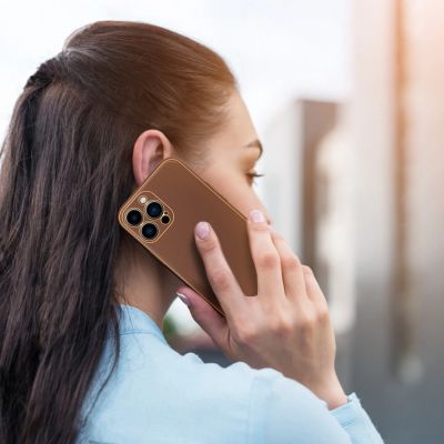 13. Dux Ducis Yolo Apple iPhone 14 Pro Brown