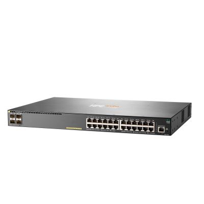 2. Aruba 2930F 24G PoE+ 4SFP Managed L3 Gigabit Ethernet (10/100/1000) PoE-Unterstützung 1U Grau