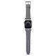 2. Karl Lagerfeld Saffiano Monogram Armband für Apple Watch 38/40/41 mm – Silber