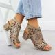 5. Geschlossene Damen-Sandalen mit Lochmuster Rieker 64780-90