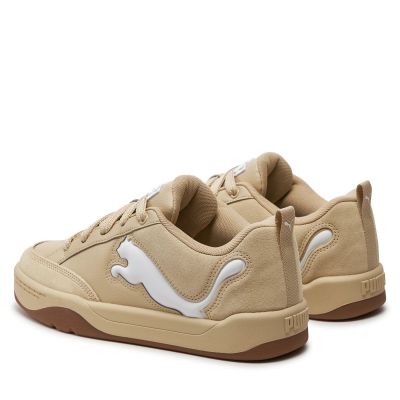 4. Puma Park Lifestyle Herren Sneakers stylische Sportschuhe beige (395022-02)