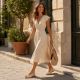 7. Beige Damensandalen Filippo DS7923