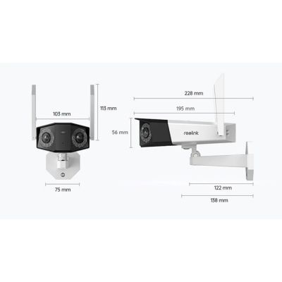 2. REOLINK Duo-Series-W730 IP-Kamera