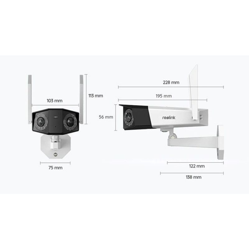 2. REOLINK Duo-Series-W730 IP-Kamera