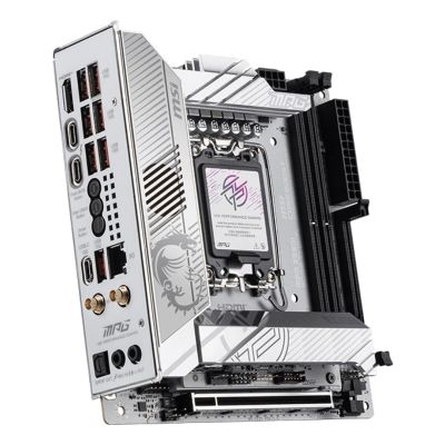 4. MSI MPG Z890I EDGE TI WIFI /Z890/DDR5/SATA3/M.2/TB4/WiFi/BT/PCIe5.0/s.1851/mITX