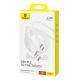 10. Baseus Pudding 100W USB-A - USB-C Kabel 1,2 m - Weiß