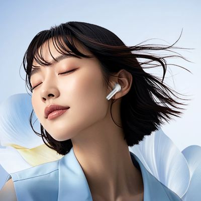 5. QCY AilyBuds E10 LDAC ENC IPX4 In-Ear-Kopfhörer – Weiß