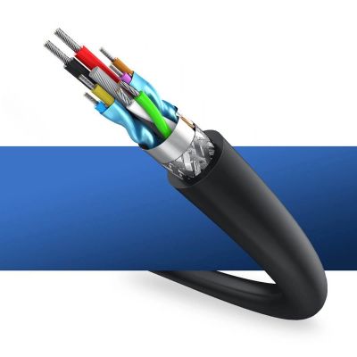5. Ugreen USB-A (männlich) - USB-A (weiblich) Adapter Verlängerungskabel USB 3.0 5Gb/s 0,5m schwarz (US129)