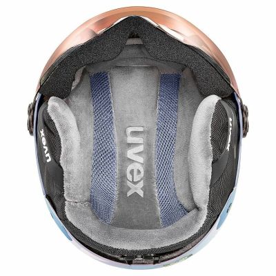 5. Uvex Skihelm Rocket Jr. Visor, Lavendel