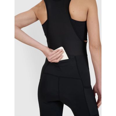 5. Damen-Radleggings mit Gelschaumpolsterung und Hosenträgern 4F 4FWSS25TFTIF331-20S