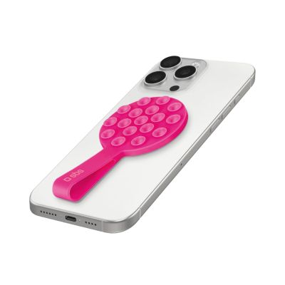 SBS MAG Grippy MagSafe-kompatible Halterung mit Saugnapf und Öse – Pink