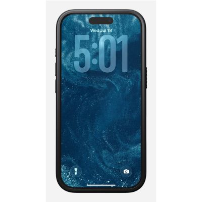 5. Nomad Moderne Lederhülle für 16 cm (6,3") Mobiltelefone, Burgunderrot