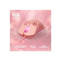 Deltaco Gaming GAM-108-P USB-Tastatur Pink