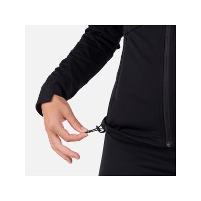 12. Rossignol W Genetys Hood Jkt Jacke Schwarz