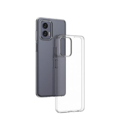 5. Ultra Clear 0,5 mm Hülle für Motorola Moto G73 5G dünne Abdeckung transparent