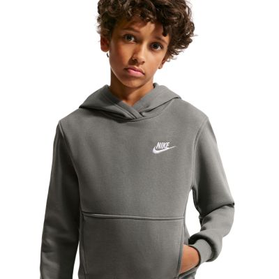 3. Nike Sportswear Club Fleece Kinder-Sweatshirt Grau FD3000 289
