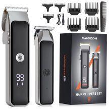 MAXGROOM M608 Haarschneider mit Trimmer – Schwarz
