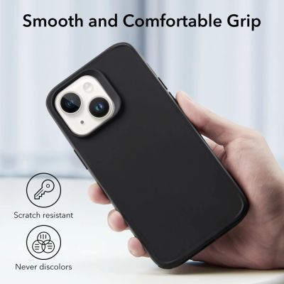3. ESR Classic Hybrid Halolock MagSafe Hülle für iPhone 14 Plus – Schwarz