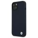 BMW Silicone Signature Case für iPhone 13 mini – Marineblau