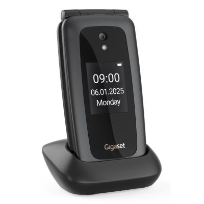 5. Gigaset GL795 7,11 cm (2,8") 142 g Schwarz Handy für Senioren