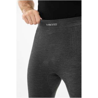 4. Herrenunterwäsche VIKING Tende Man Pants 3/4 PrimaLoft Cashmere, grau