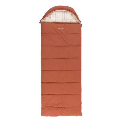 Outwell 230501 Schlafsack für Erwachsene, halbrechteckig, Polyester, Rot