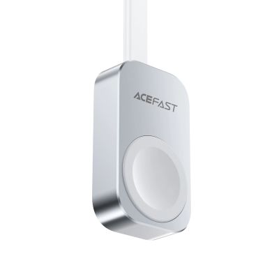 2. Acefast E21 5W Kabelloses Ladegerät für Apple Watch - Silber