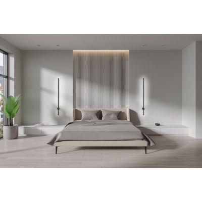 10. Activejet AJE-HILTON Schwarze NW LED-Wandleuchte