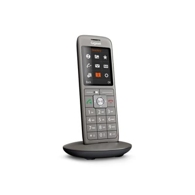 3. Gigaset CL660HX Analog-/DECT-Telefon, Anrufername und -identifikation, Anthrazit