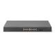 4. Digitus 16-Port Gigabit Netzwerk-Switch, 19 Zoll, Unmanaged, 2 Uplink-Ports, SFP